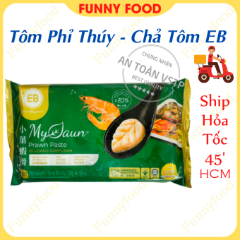 Chả Tôm EB 130g – Tôm Phỉ Thúy – Thả Lẩu, Nướng, Chiên - Malaysia – [Ship Hỏa Tốc HCM] - Funnyfood