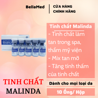 Tinh chất tan filler, mix tiêm tan mỡ Malinda Hàn Quốc - hộp 10 ống