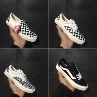 Giày sneaker VANS lười caro ,Giày thể thao Vans đen vault ,Vans buộc dây các màu dành cho nam nữ, Giày thể thao sneaker VAN Hot trend