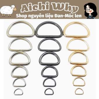 Khoen D cao cấp - Khoen phụ kiện làm túi Handmade