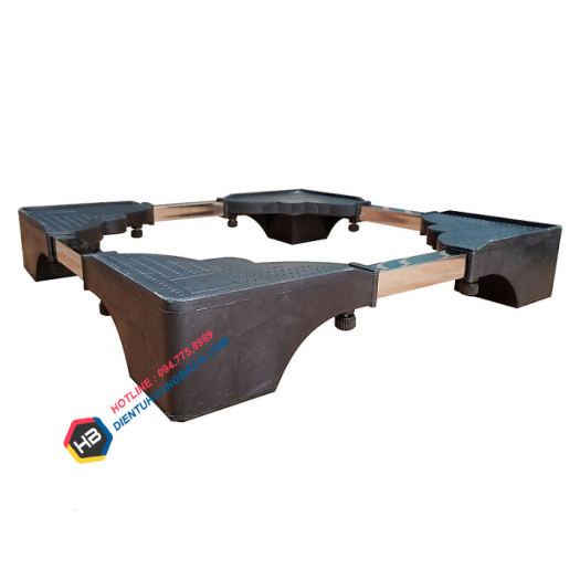 Chân Kệ Để Máy Giặt - Tủ Lạnh - Máy Sấy - Dễ Dàng Lắp Đặt - Chống Rung Lắc