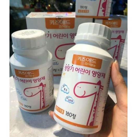 Canxi tăng chiều cao hàn quốc hộp 360 viên Kẹo ngậm Canxi tăng chiều cao cho bé