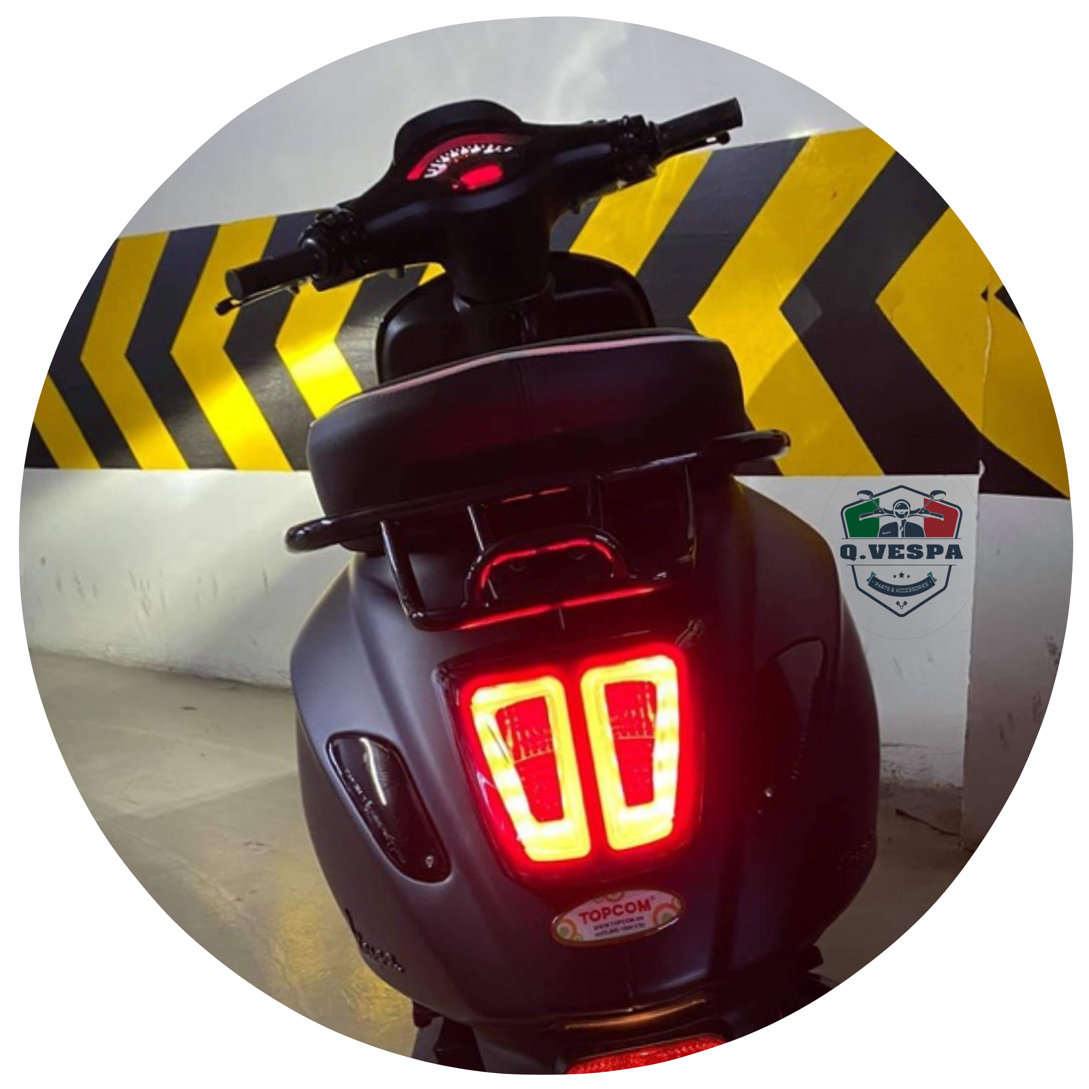 ĐÈN HẬU LED KIỂU HD V1 VESPA SPRINT PRIMAVERA