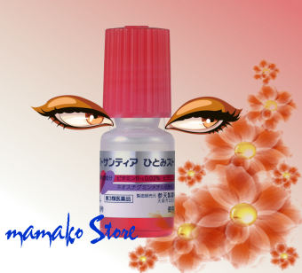 Nhỏ mắt cận thị Sancoba Nhật Bản 5mlx4 /Hitomi Santia Stretch/ hàng nội địa/date 2024