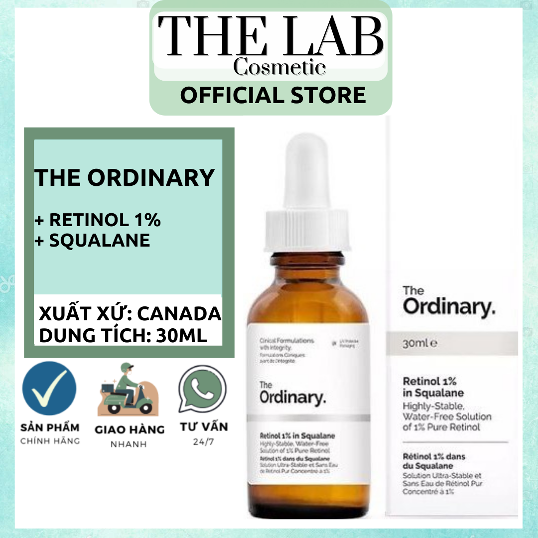 Tinh Chất Chống Lão Hóa The Ordinary 1% Retinol In Squalane