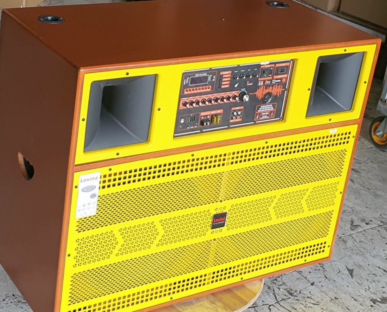 [Trả góp 0%] Loa Kéo  Công Suất Lớn TK 215B - 2 Mic Nhôm