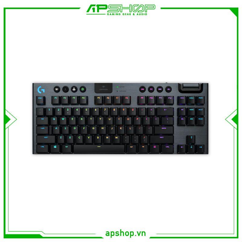 Bàn phím Logitech G913 TKL Wireless RGB - HÀNG CHÍNH HÃNG