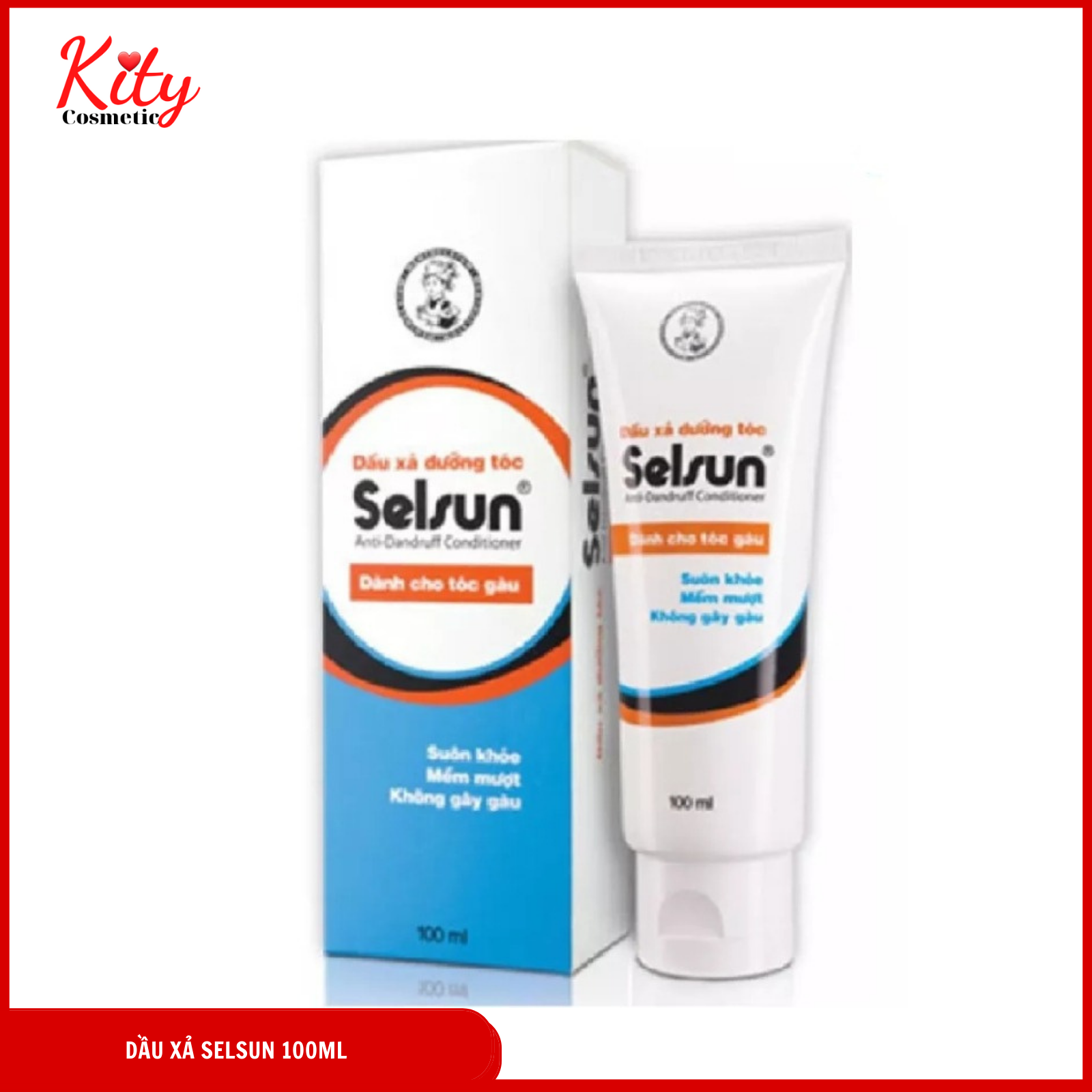 Dầu xả ngăn ngừa gầu và ngứa da đầu Selsun anti - dandruff Shampoo 100ml