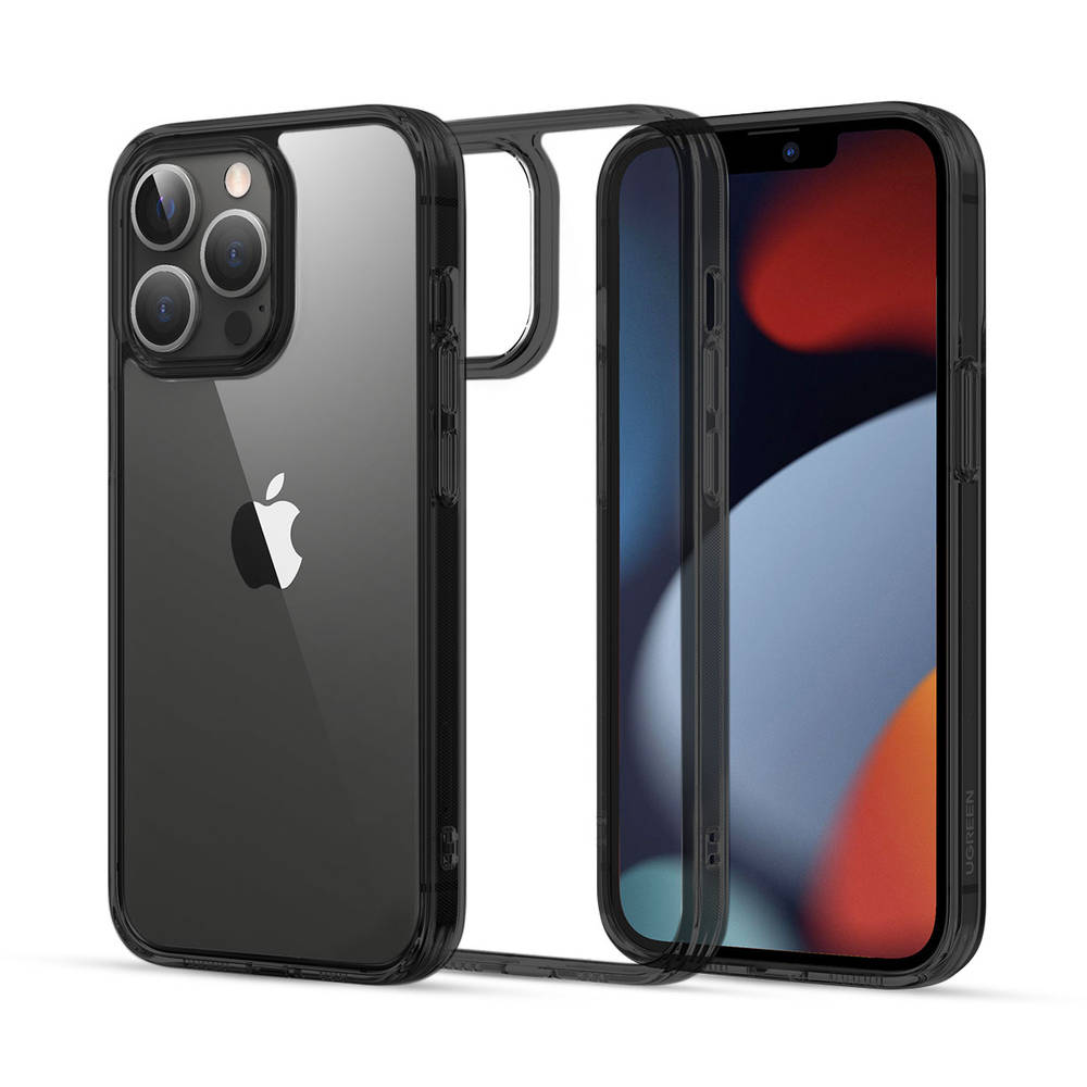 Ốp lưng iphone ugreen lp560 - dành cho iphone 13/13pro/13pro - vỏ cứng khung gel - chống va đập, chống xước