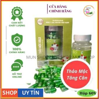 Thảo Mộc Tăng Cân Gold Tiến Hạnh mới - tem check chính hãng