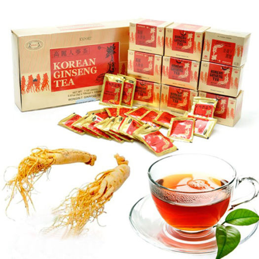 Hộp trà nhân sâm Hàn Quốc Wongin T Ginseng Tea (100 gói x 3g)