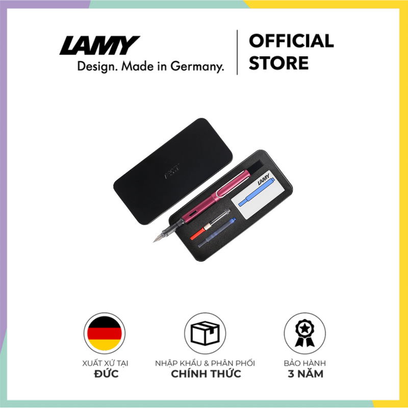 Bộ quà tặng cao cấp LAMY Gift set Al-star with metal box - Hãng phân phối chính thức