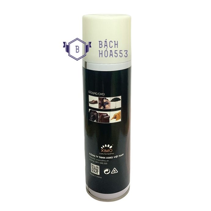 Chai xịt nano chống thấm nước giày Protector XIMO 230ml - Xịt chống thấm giày - Xịt chống thấm đồ da KL992