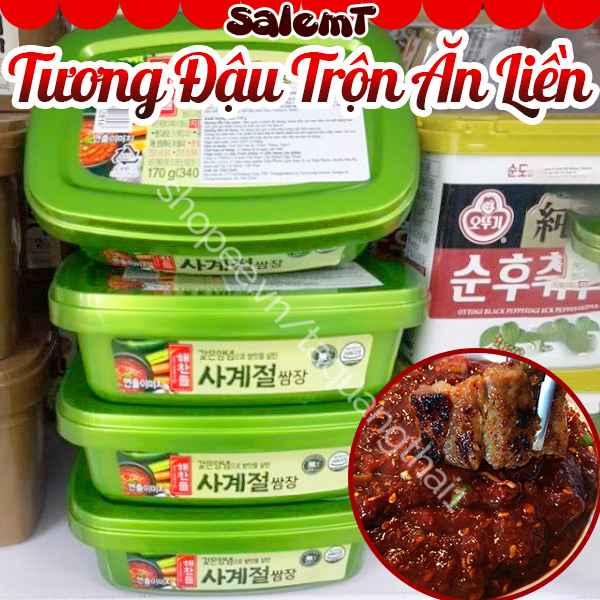 Tương đậu trộn Ssamjang ăn liền Hàn Quốc 170g chấm thịt nướng, thịt luộc, gỏi, hải sản