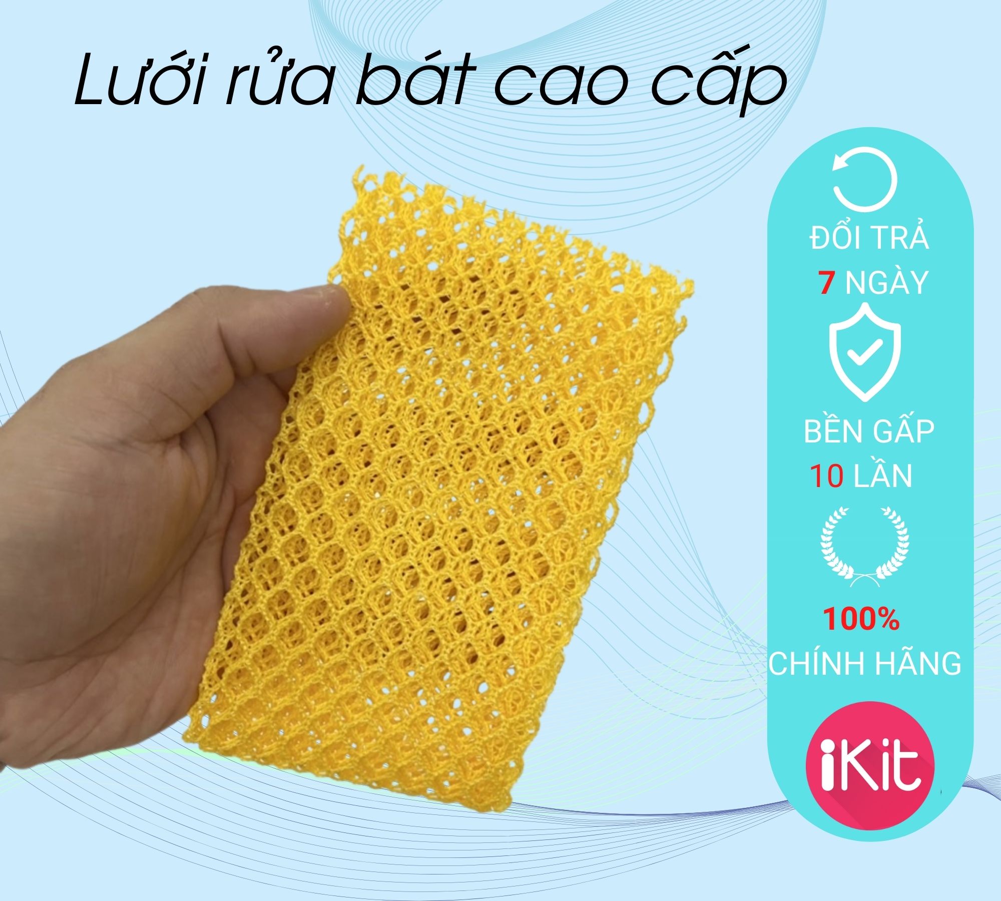 Lưới rửa bát, rẻ rửa bát Samran kích thước 330*310. Hàng cao cấp, an toàn cho sức khỏe, dễ dàng vệ sinh. Bền gấp 10 lần, hàng Việt Nam chất lượng cao