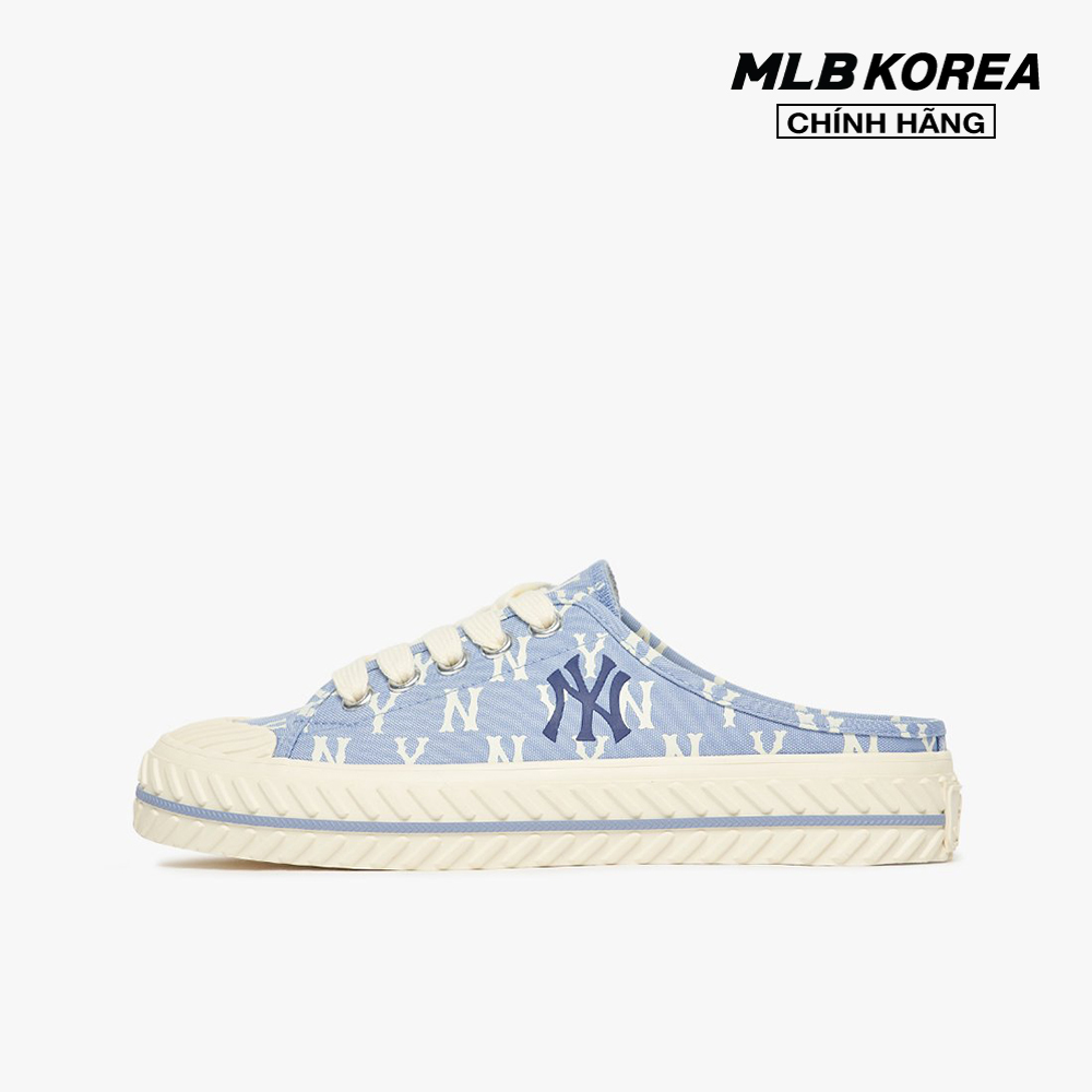 Mlb - giày mule thời trang playball monogram 3amum212n-50bll