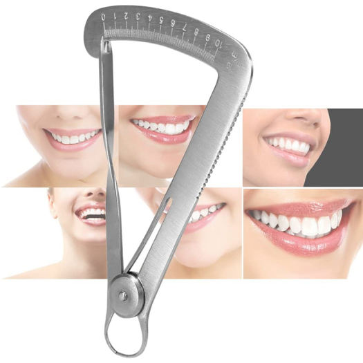 Miss Lan 1 Chiếc Thước Cặp Hình Tam Giác, Dành Cho Dụng Cụ Nha Khoa Máy Đo Độ Dày Cơ Học Dụng Cụ Kẹp Sáp Màu Vàng Cơ Học Thước Đo