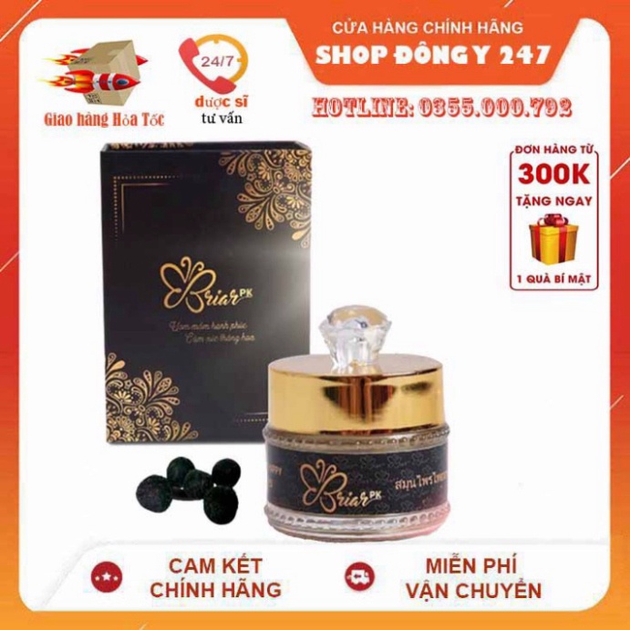 Viên Thảo Mộc Briar tầm xuân hộp 10 viên
