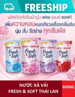 Nước Xả Vải Fresh & Soft Thái Lan 600ml - Màu Ngẫu Nhiên