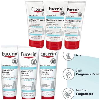 Kem dưỡng da tay, da chân Eucerin Advanced Repair Hand Cream, Foot Cream