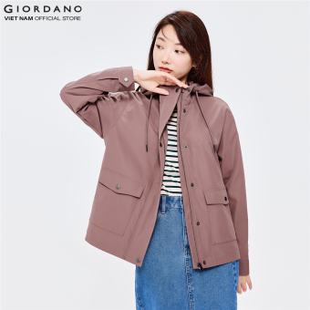 Áo Khoác Nhẹ Nữ Light Weight Parka Jacket Giordano 05372609