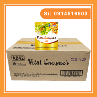 Combo 1 thùng enzyme vital (Thùng 12 hộp)