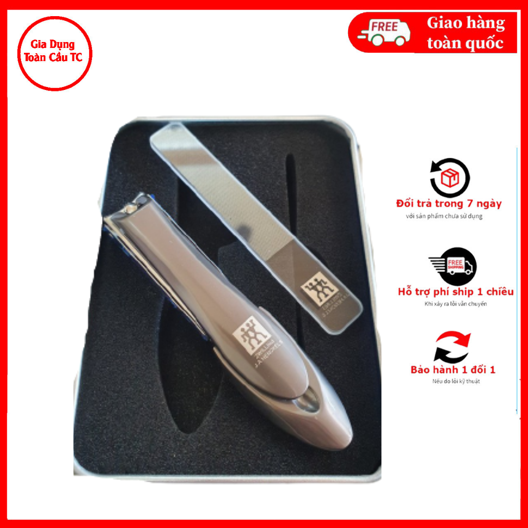 Bộ bấm móng tay và dũa zwilling đức cao cấp- gia dụng toàn cầu tc