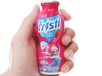 Lốc 6 chai sữa chua uống Fristi hương Dâu 80ml - HSD Luôn Mới
