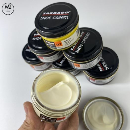Xi Kem Đánh Giày Tarrago Shoe Cream - Xi Đánh Bóng Da Dạng Kem Dưỡng Giầy Da Túi Áo Da Cao Cấp - Made In Spain VSG70