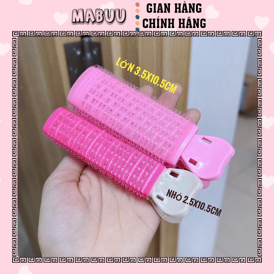 Kẹp phồng chân tóc mái tự dính size 3.5cm và 2.5cm