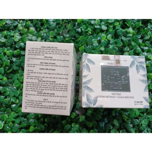 Trà giảm cân Hoa Sâm Đất Plus (15 gói)