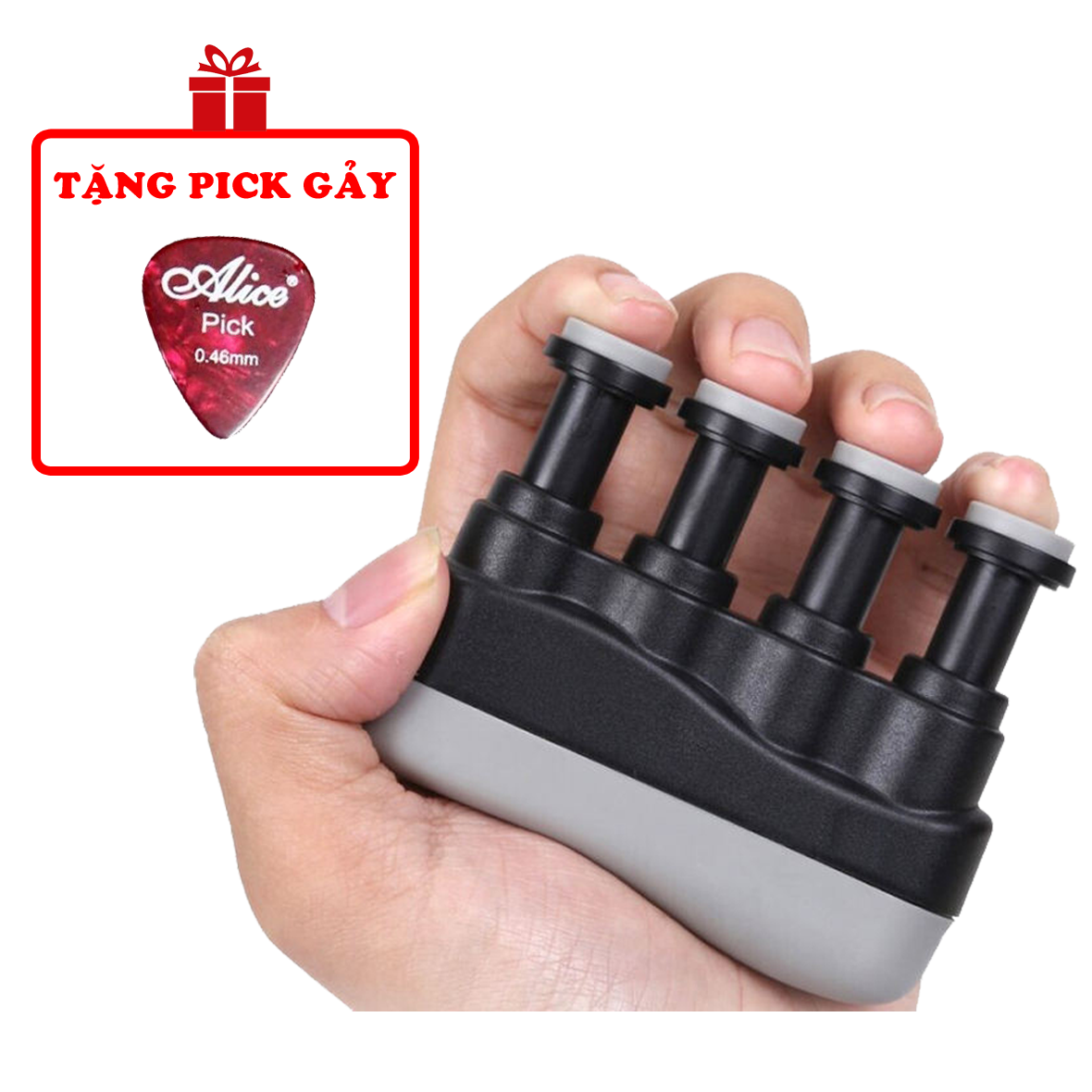 Dụng cụ luyện ngón tay tập đàn Guitar, Ukulele và Piano - Finger Exerciser