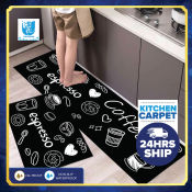 Free Kitchen Mats with Absorbent and Slip-resistant Design