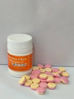 Combo 5 lọ kẹo ngậm SỮA ONG CHÚA - VITAMIN C Lọ 30 viên bổ sung Viamin C giúp tăng cường sức đề kháng.