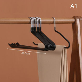 Quần Dài Chống Trượt Hở Đầu Bằng Kim Loại Móc Treo Quần Dụng Cụ Sắp Xếp Quần