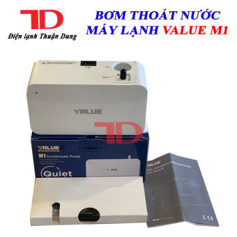 Máy bơm xả nước thải máy lạnh điều hoà Value, Bơm nước ngưng M1, Bơm xử lý nước thải VALUE M1
