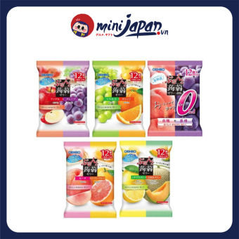 Thạch rau câu trái cây Orihiro 240g nhiều vị hàng nội địa Nhật Bản