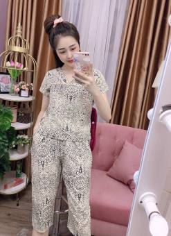 Set bộ nữ quần lửng mặc nhà
