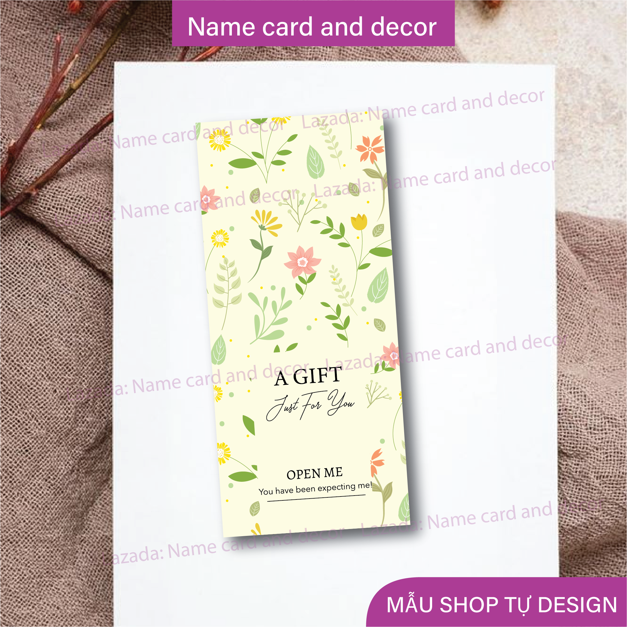 Tem dán niêm phong gói hàng, tem dán vỏ hộp hàng, tem decal dán thank you