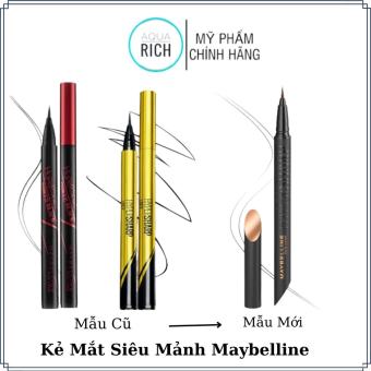 Bút kẻ mắt nước Maybelline Hyper Sharp Liner Đen 0.5g vỏ vàng