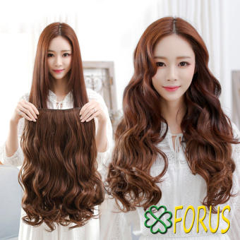 Tóc giả kẹp dải 6 phím, kẹp 6 phím nửa đầu 50cm C56, tóc giả nữ