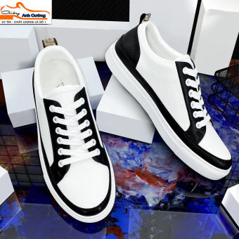 Giày thể thao nam trắng- giày sneaker thể thao nam- giày nam đẹp 2020- giày nam thể thao trắng 2020