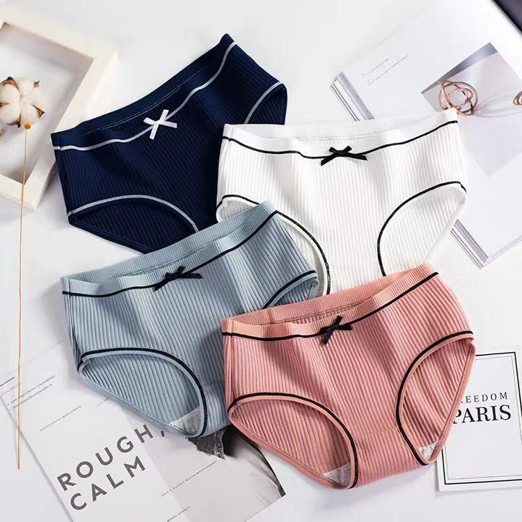 BZEL Sexy Sports Women's Panties Girls Breathable Briefs Fashion Letter  Underwear Skin-Friendly Lingerie High Quality
