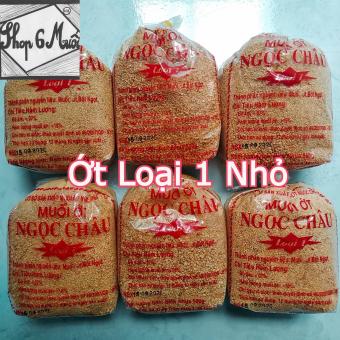 Muối ớt Tây Ninh Ngọc Châu loại I hột nhỏ (1kg)