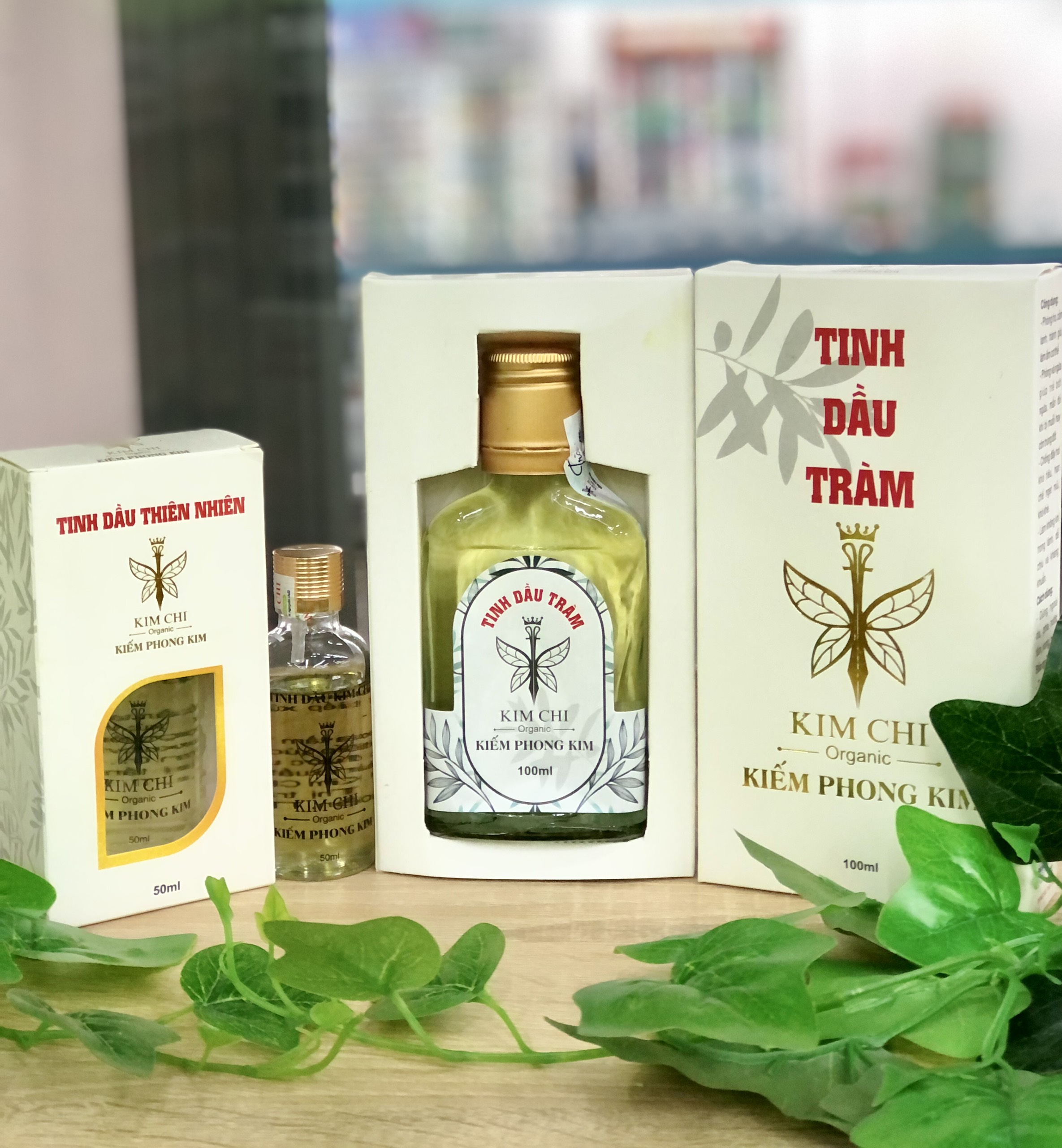 Tinh dầu tràm kim chi - chai 50ml - 100 ml