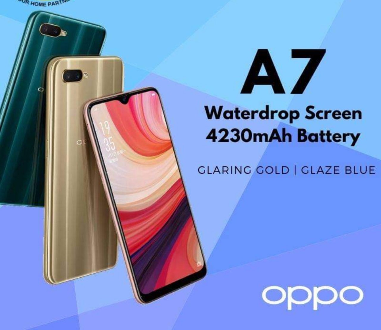 Điện thoại oppo a7 2sim ram 4g/64g 2sim màn hình 6.2inch – chip snapdragon 450, chiến pubg/liên quân đỉnh chất