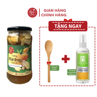 Mật Ong Ngâm Gừng Sấy Bonie Bee- Mật Ong Chín Tổ