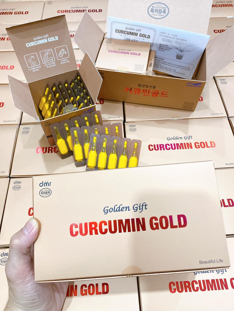 Tinh chất nghệ Nano Golden Gift Curcumin Gold Hàn Quốc