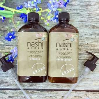Cặp Dầu Gội Dầu Xả Nashi Argan 500ml X 2 Dầu Gội Cặp Tốt Phục Hồi Tóc Hư Tổn