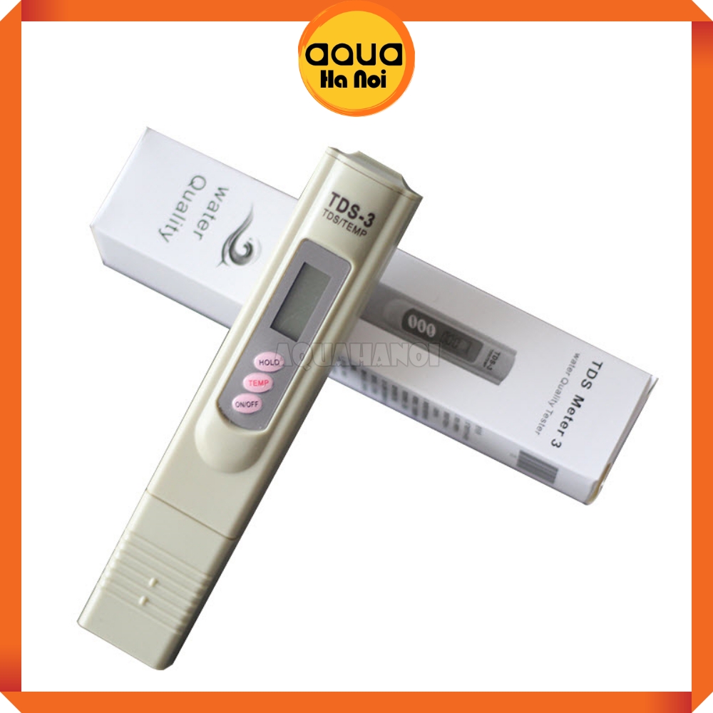 Bút đo TDS/ nhiệt độ TDS-3 - bút đo thông số nước bể cá tép cảnh/ hồ thủy sinh